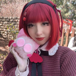 masha from tokyo mew mew (faur fur, felt)